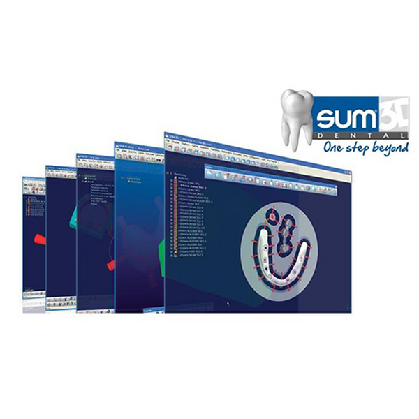 Sum3D Dental CAM software for 4W/42W