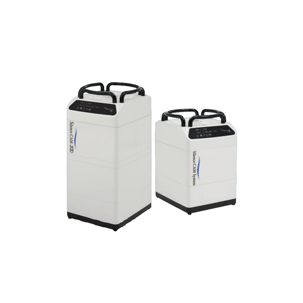 Silence CAM 200, Silence CAM 100, Extraction unit for CAM systems, Dental lab, lab extractor, Komax