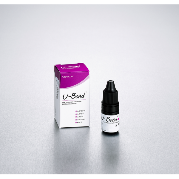U-Bond™ - One Component Self-etching Light-cured Adhesive, Dental Consumable Products, Dental Products, Vericom, Dental Adhesive