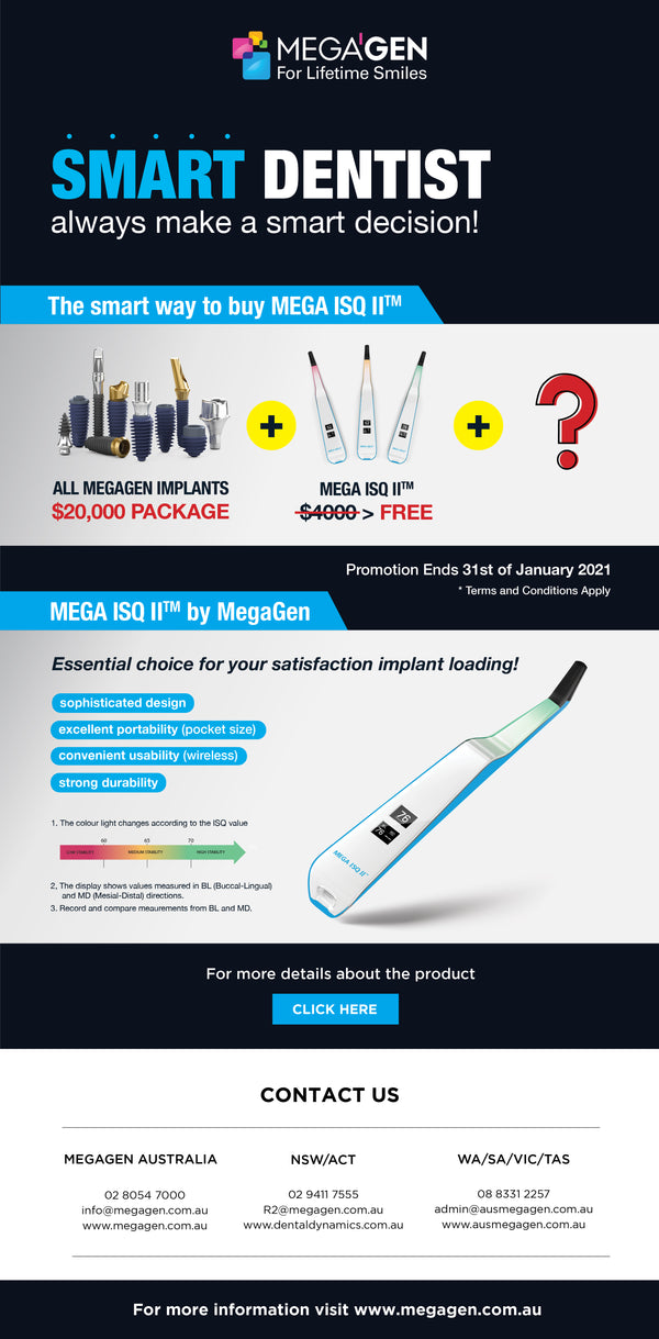 2020 Promotion 👉🏻[MEGAGEN] Mega ISQ II