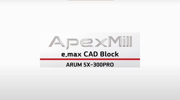 ApexMill_e.max CAD Block (ENG) | 5X-300 Pro