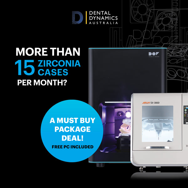 2021 Promotion 👉🏻[FREEDOM UHD & 5X-300D] More than 15 Zirconia Cases Per Month? Must Buy This Package!