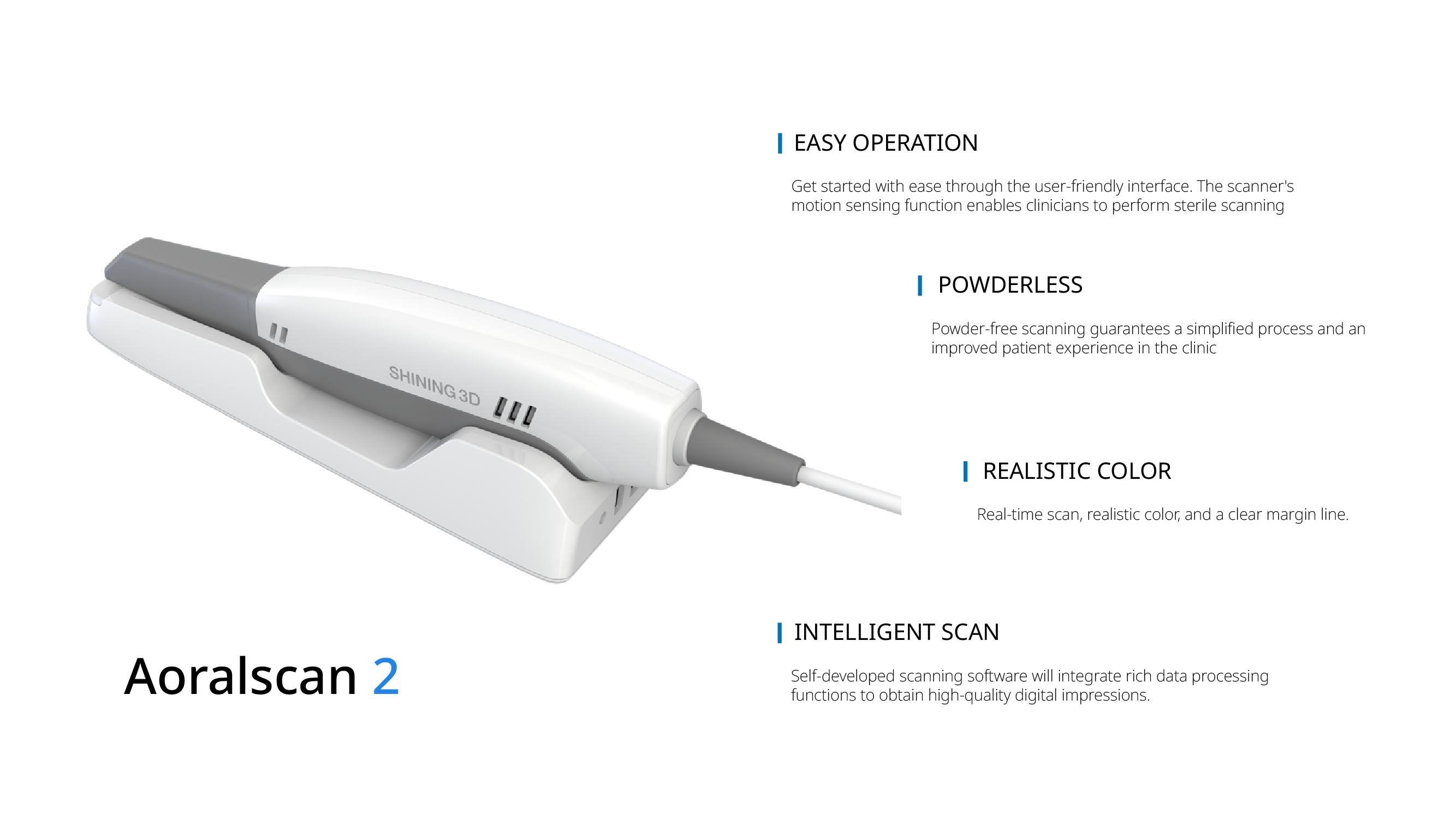 Lync Scanner Shining 3D - clinic Intra Oral Scanner