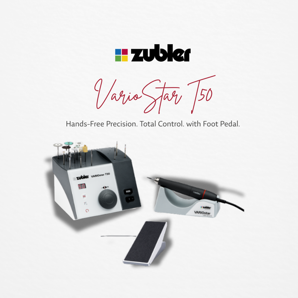 VARIOstar T50 – Handpiece with Tabletop Unit and Foot Pedal