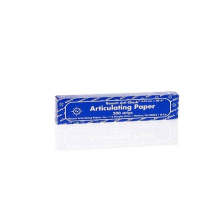 Bausch Arti-Check Articulating Paper/Blue (BK09)